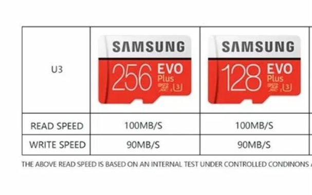 Карта памяти Micro Samsung SD EVO Plus 128 ГБ