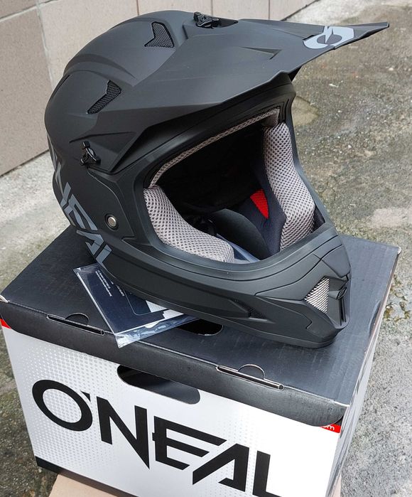 Casca integrală FullFace O'Neal Sonus Solid negru NOU