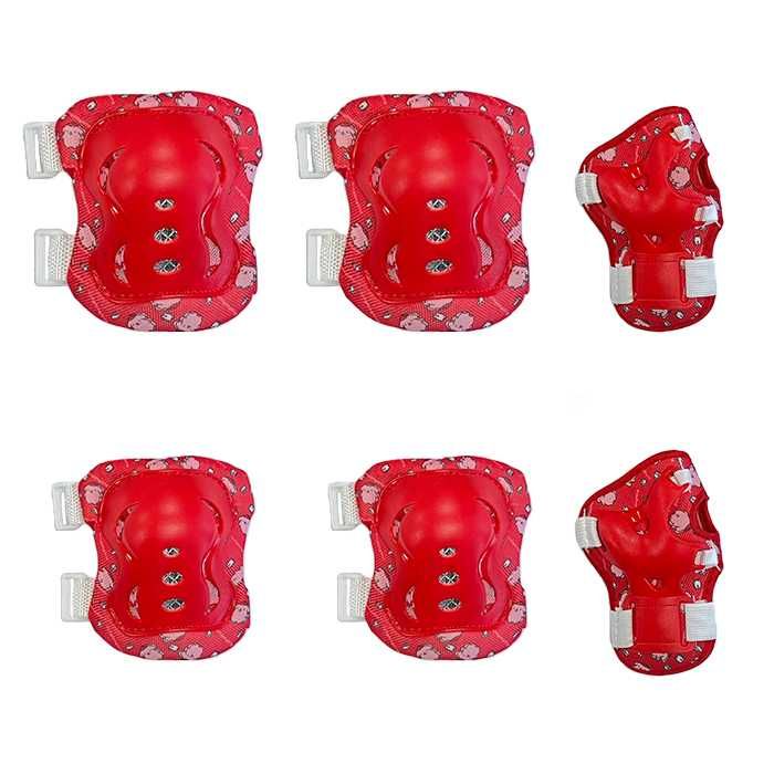 Детски наколенки РА1011 - 6бр / к-т - Два цвята