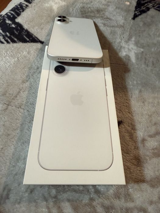 iPhone 16, White, 128GB