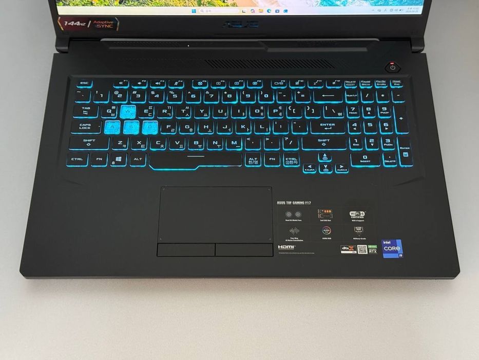 Asus tuf f17 i9 11th
