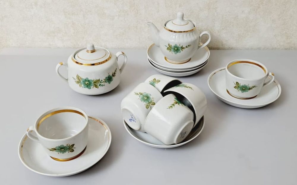 Сервизы чайные Фарфор