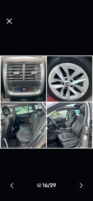 Skoda Octavia 2.0 dsg 2021 Panoramic 160.000km reali scaune Alcantara