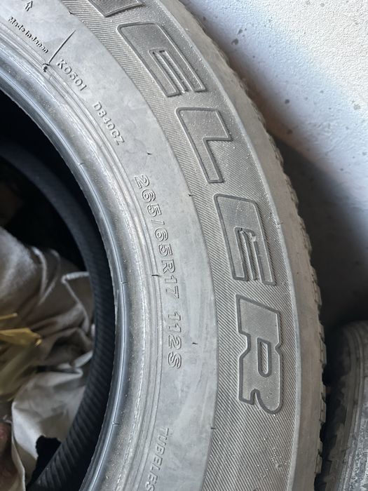 Продам резину летную б/у 165/65/17