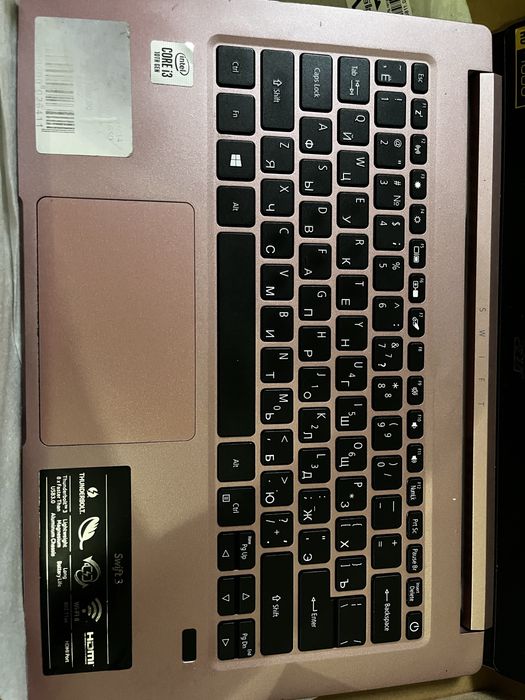 Ноутбук Асеr swift 3