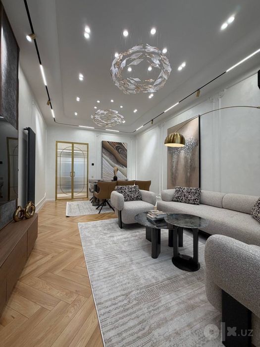 ЖК Мухташам Алайский 4+кухня/6/11 152кв м  С МЕБЕЛЬЮ И ТЕХНИКОЙ