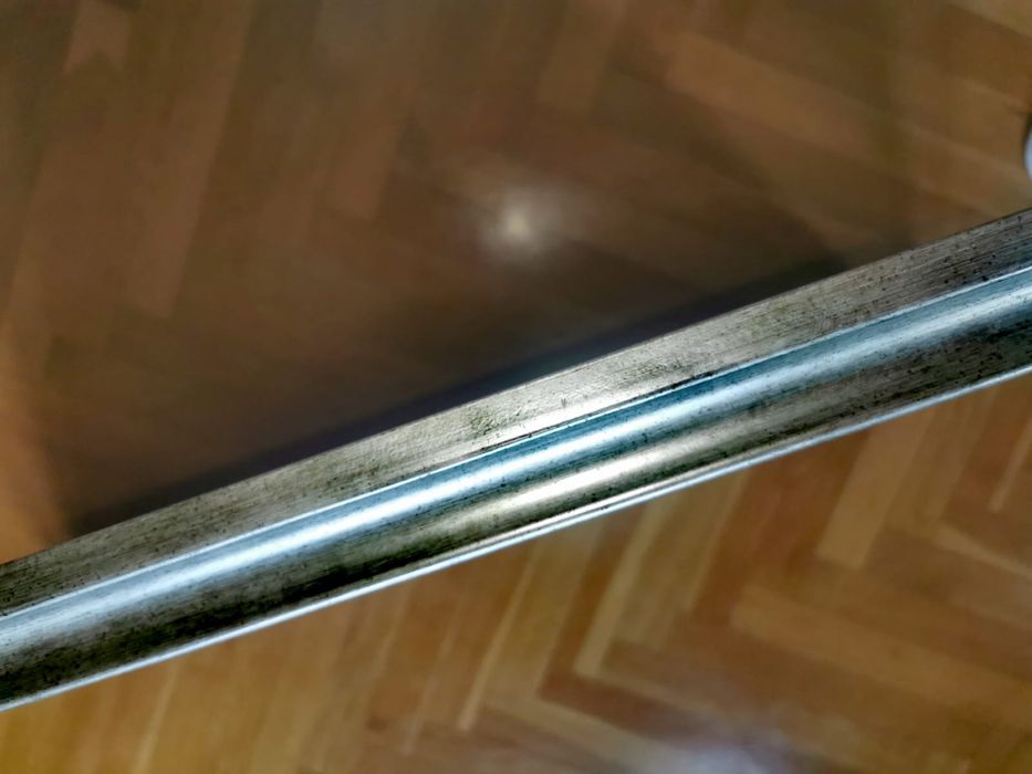 Огледало сребърно картина в рамка масивно и тежко голямо 65 х 80 см.