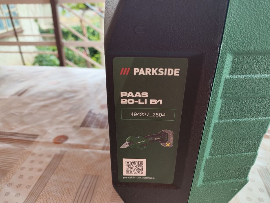Акумолаторна ножица parkside 20v