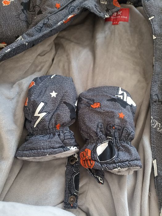 Зимний комбинезон детский 68