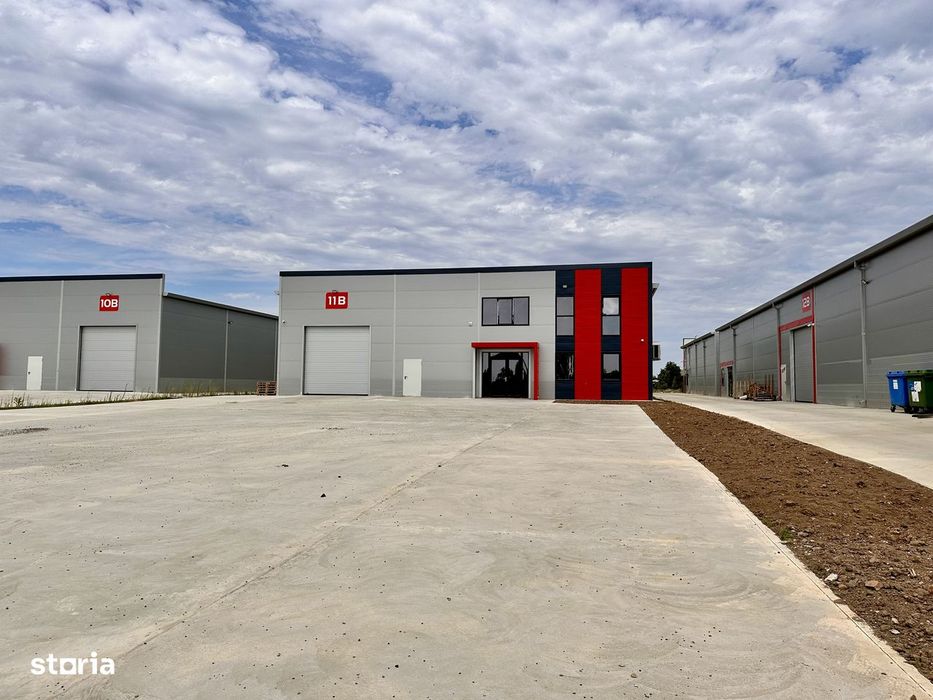 Hală modernă 600m2 + platformă betonată 1100m2 | Chitila / Centură