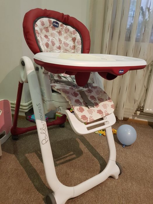 Scaun de masa pentru copii Chicco Polly  Progress 5 in 1