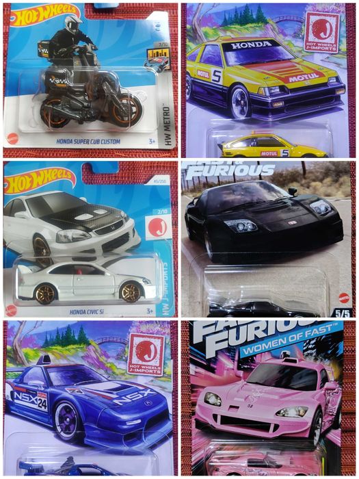 Hot Wheels / Matchbox / Majorette Honda