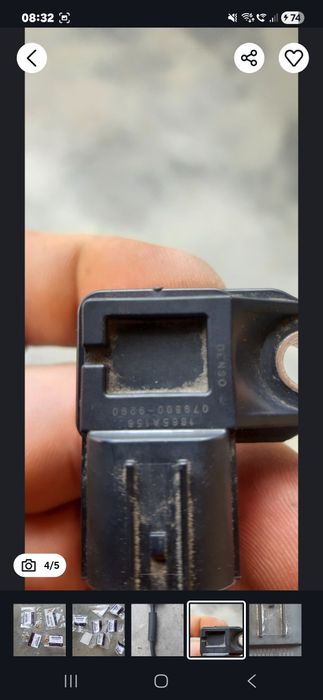 Saibe +suruburi injectoare originale noi mitsubishi asx senzor de pres