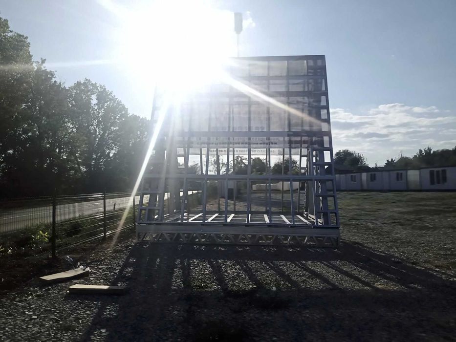 А образни къщи 5м х 4м - 20м2 едноетажна с метални носещи основи и под