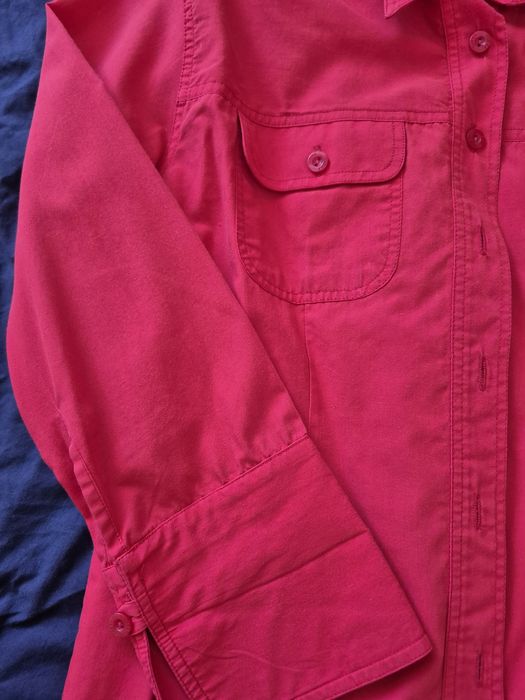 Червена дамска риза