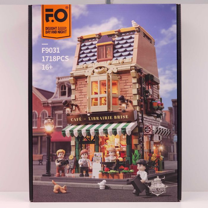 FunWhole Book-Cafe (F9031)[1718 pcs] Set complet. Tip LEGO.
