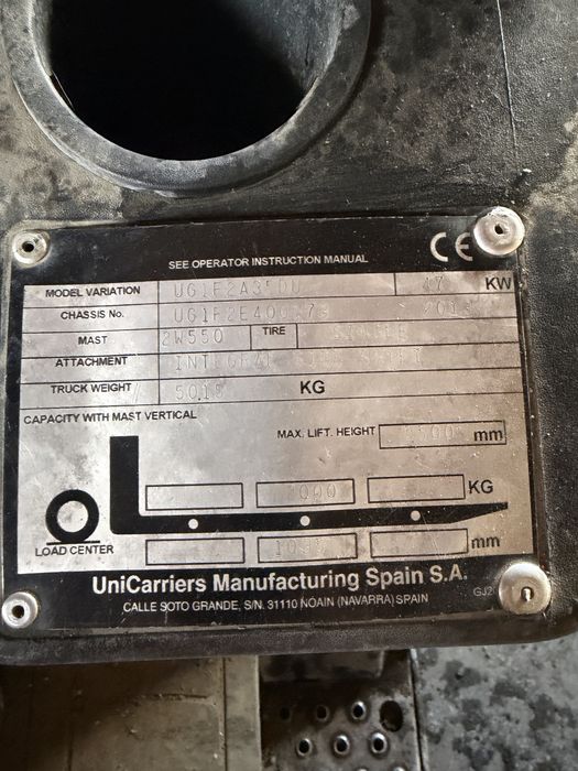 Продавам Мотокар Nissan 35