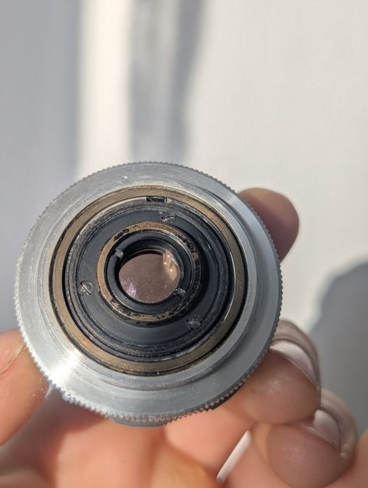 Obiectiv cameră vintage  Staeble-Lineogon de 35mm.