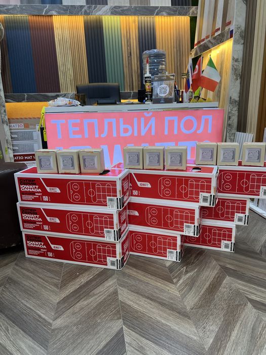 Электрический Теплый пол! Под кафел Под стяжку И Под Ламинат