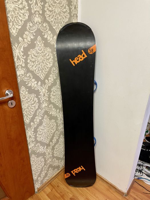Placa snowboard 158 cm head wide cu legaturi noi