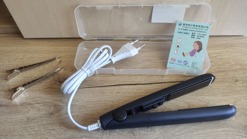 Мини преса за коса