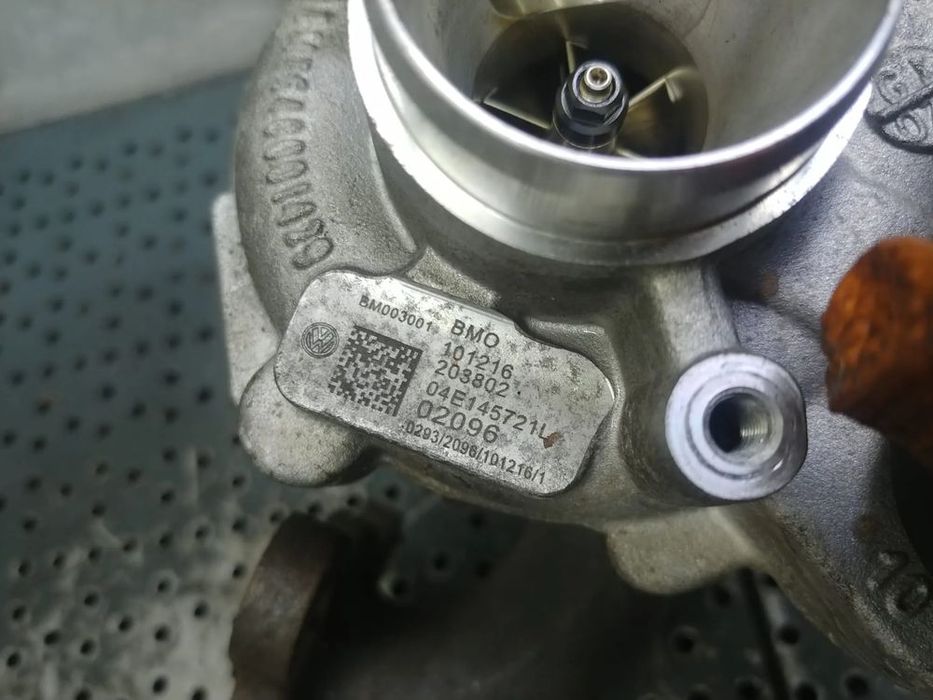 turbina 1.2tsi cjz vw polo 6r skoda fabia seat ibiza 04e145721l
