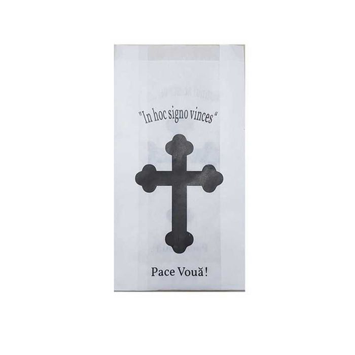 Pungi hartie anafura 11 + 4 x 20 cm, set 1000 bucati