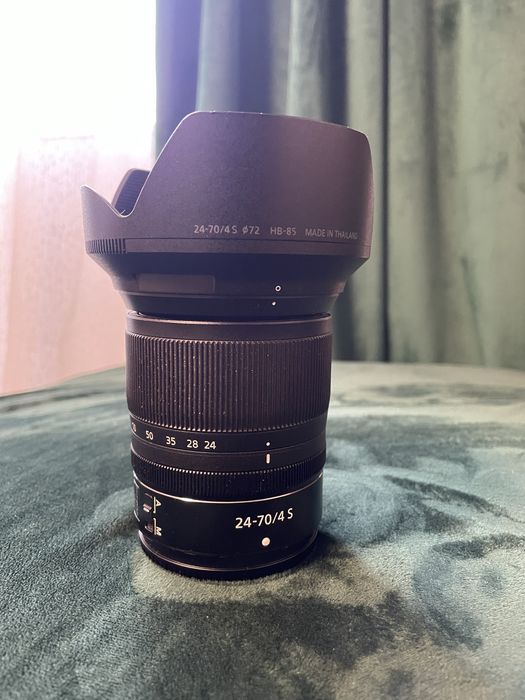 Nikon Z 24-70mm f/4 S – stare foarte bună, sharp, montură Z