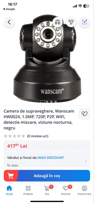 Camera de supraveghere