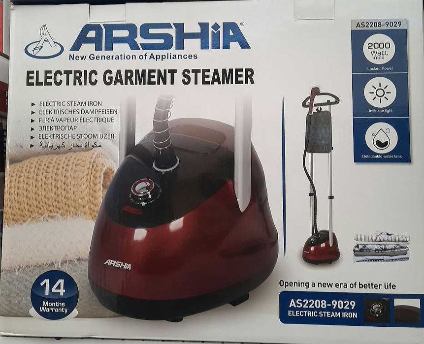 Отпариватели для одежды разных брендов Sonifer, Arshia, Duvel 2000W