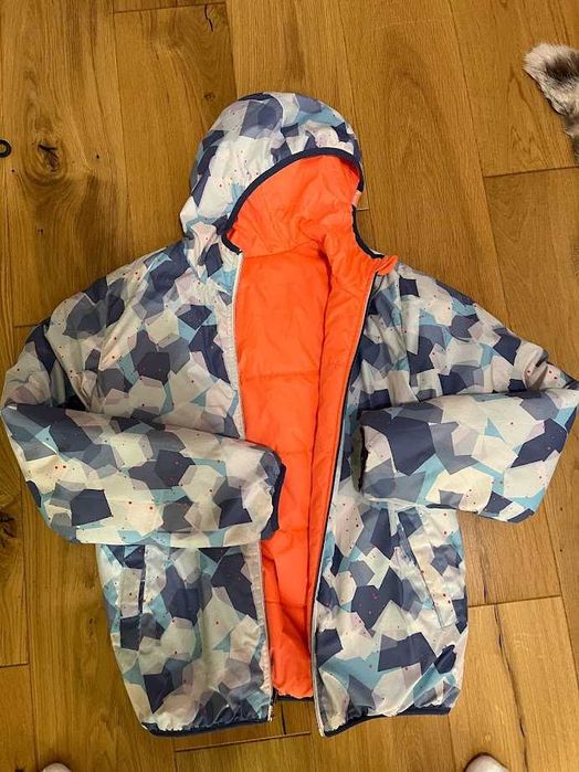 Geaca iarna copii cu doua fete - Decathlon