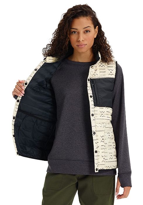 NOU! Vesta termala cu puf de rata  schi/snowboard BURTON Evergreen