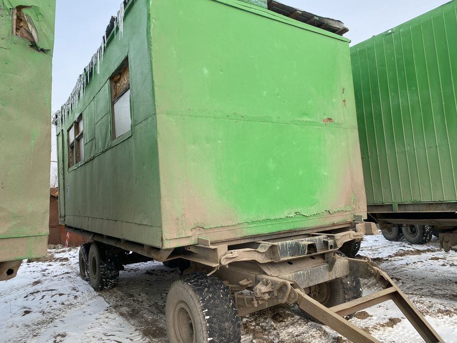 Жилой вагончик на колесах