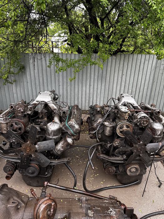 Двигатель МАЗ с кпп комплект