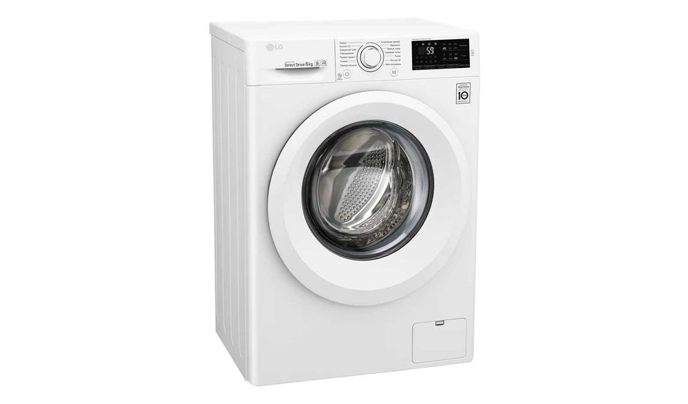 Стиральная машина LG F2J5NS3W 6 кг (3 года гарантии)