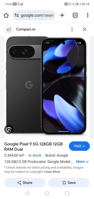 Google pixel 9a 128gb