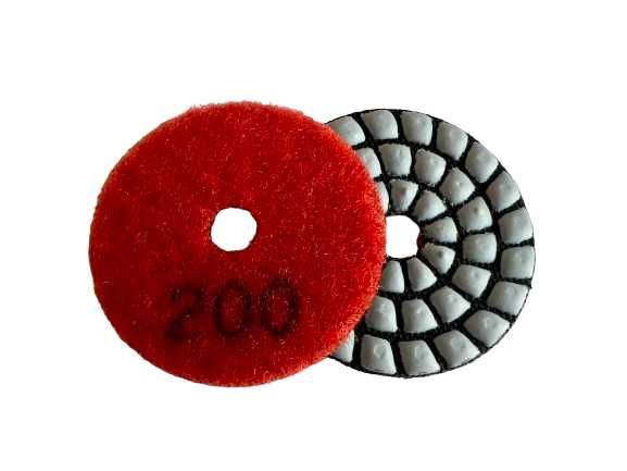 Мини шкурка 100ММ за сухо полиране - Грит 30-50-100-200