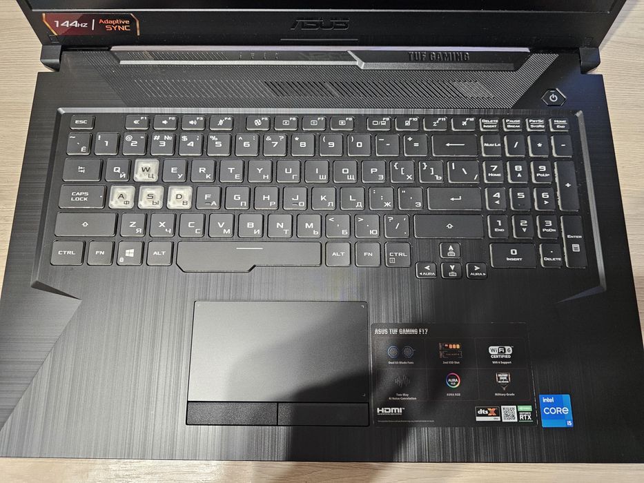 ASUS TUF F17 ноутбук
