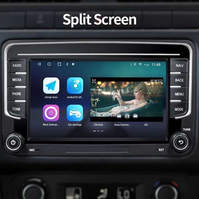 Мултимедия vw golf passat и др оригинална визия android навигация голф