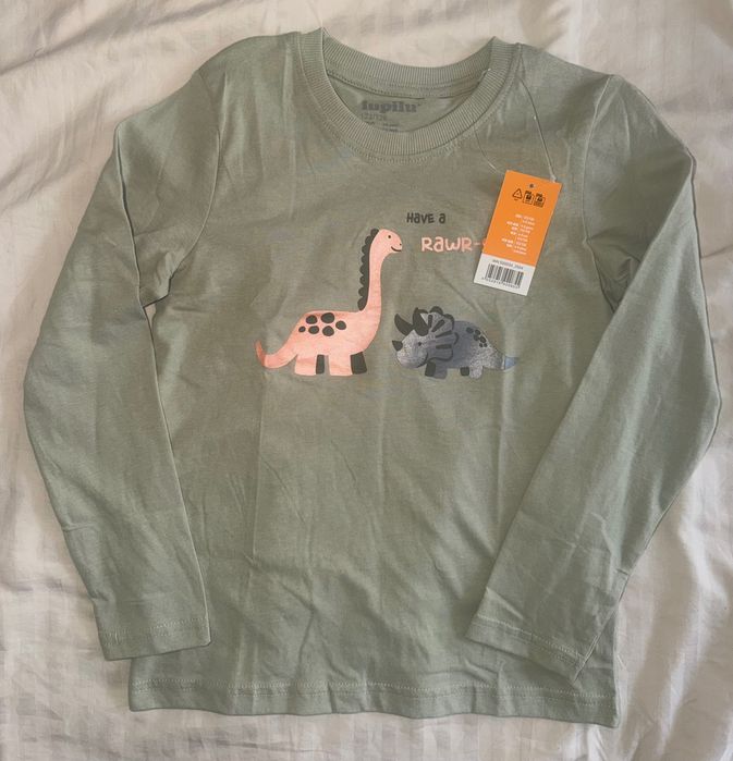 Tricou cu mânecă lungă Lupilu 6-8ani 122/128
