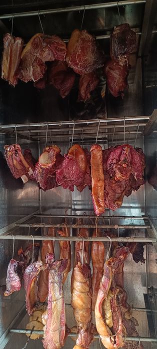 Мясо горячего копчения