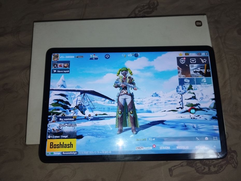 Xiaomi pad 5 ajoyib kitob pilanshet