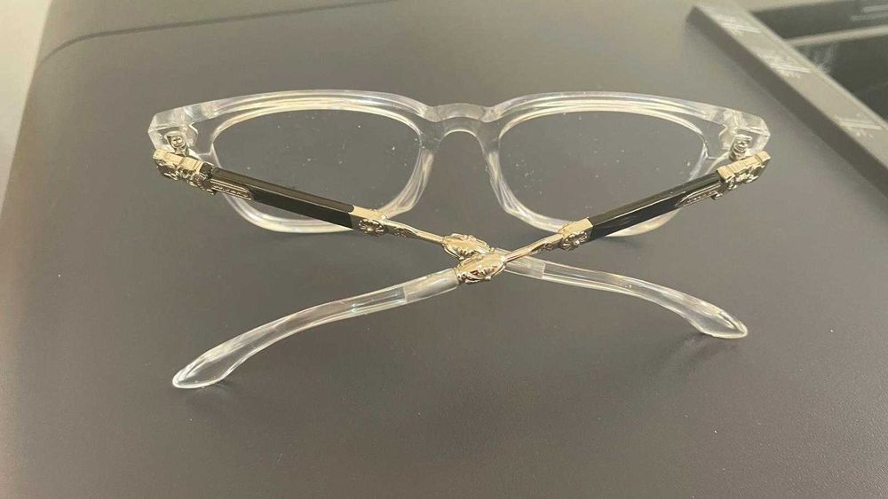 Ochelari de soare si pentru calculator ,Chrome Hearts cu ramă mare