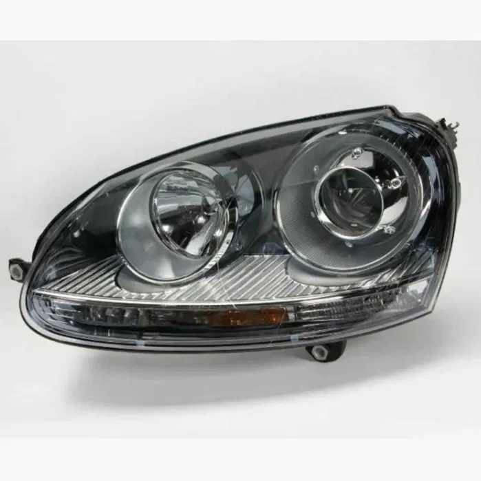 LED Фарове с Лупи за VW Golf 5 2003–2008 Динамични мигачи, фейслифт