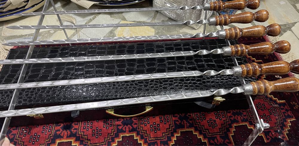 Новогодний Подарок Шашличный набор Оригинал Кизлярский цена оптовый