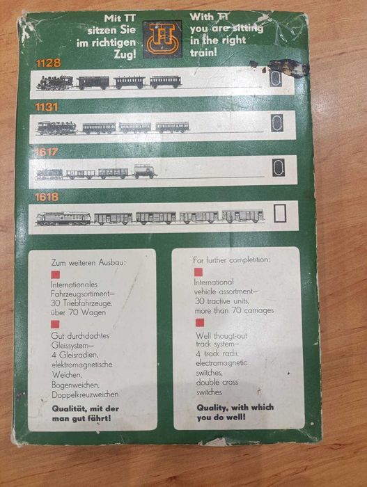 Старо влакче на фирма HOBBY, BTTB модел 1617.