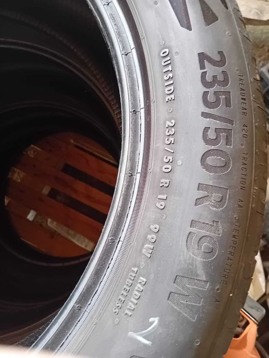 Set 4 Anvelope Vara Continental EcoContact 6 - 235/50 R19 MO - DOT 2020
