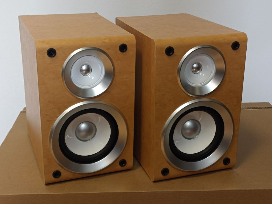 Set/PerecheBoxeAudio-Raft SB-PM21, 6ohmi, 2x40W, impecabile, cu plasa protecție, originale-Panasonic.