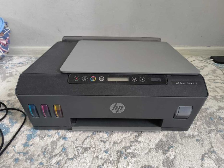 Продам цветной принтер сканер HP Smart Tank 515 с wi-fi bluetooth