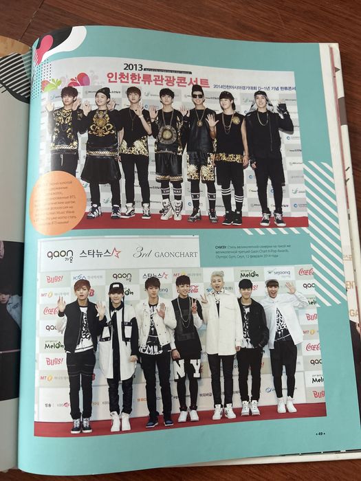 Для Kpop фанатов , книга BTS